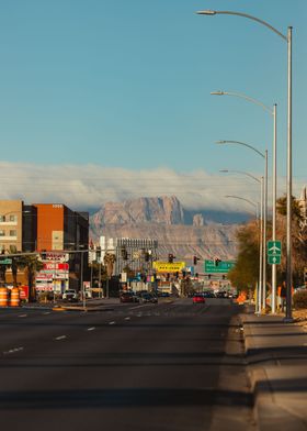 Las Vegas in the morning