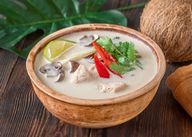 Tom Kha Kai soup