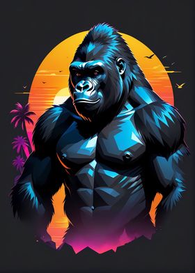 Isometric Gorilla