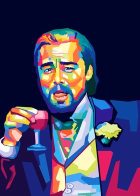 Dicaprio Meme Wpap Pop Art