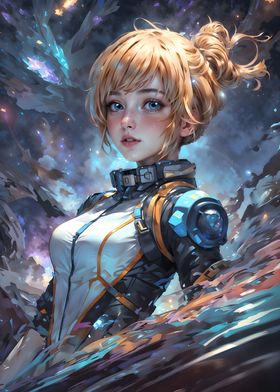 Space Astronaut Girl