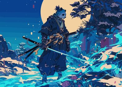 Panda Samurai Anime Japan