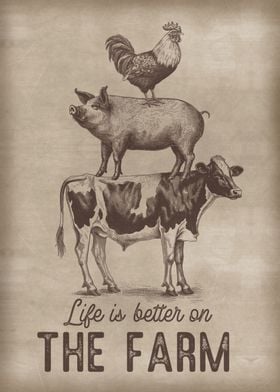 Life is better on the farm