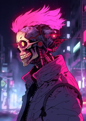 Cyberpunk Skeleton