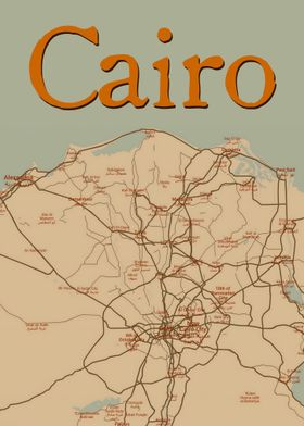 Cairo map