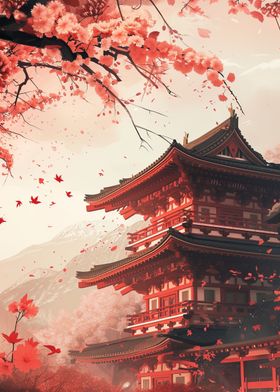 Cherry Japanese Temple