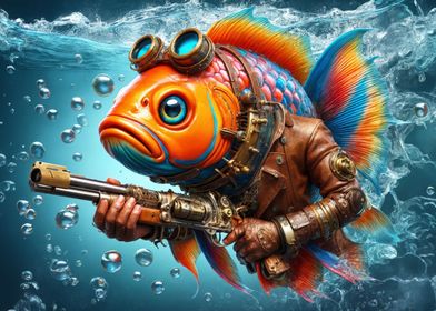 The Steampunk Goldfish