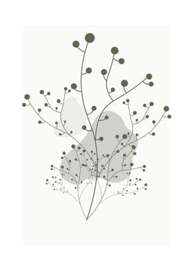 Dot Floral Botanical