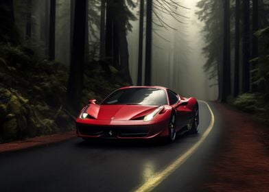 Ferrari 458 car