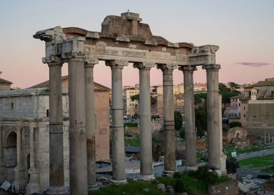 Rome temple of Saturn