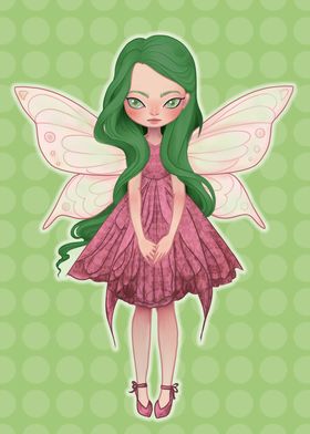 Fairy Doll Green BG