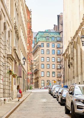 Old Montreal City Streets