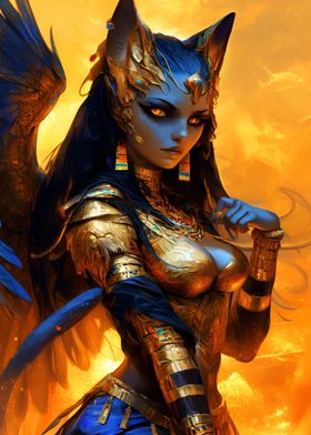Egypt Cat Goddess Bastet