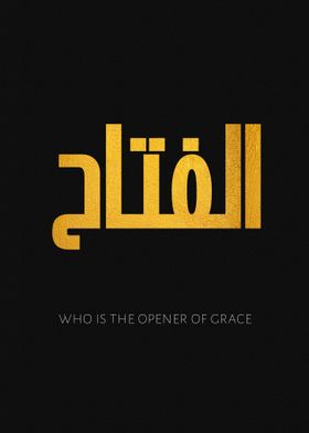 Opener of grace