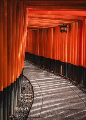 Shrine in Kyoto Japan