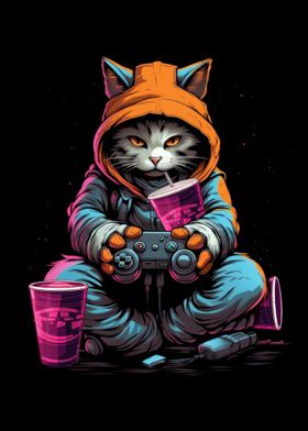 Gamer Cat