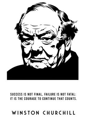 Winston Churchill Courage