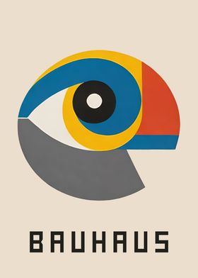 Bauhaus Eye Poster