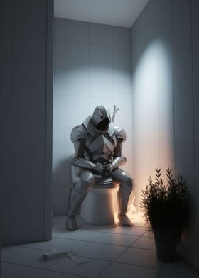 Knight Toilet Break