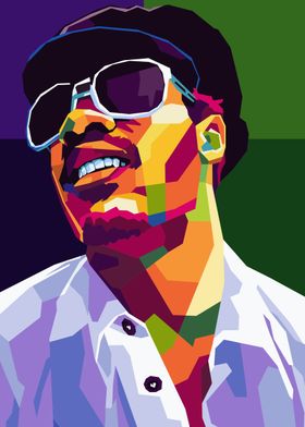 Music Singer Wpap Pop Art