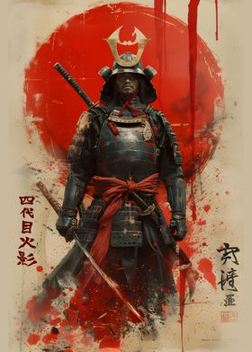 Vintage Japanese Samurai