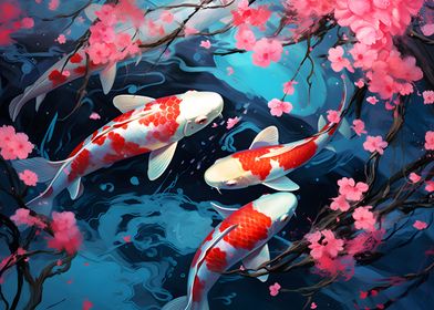 Koi Fish Yin Yang