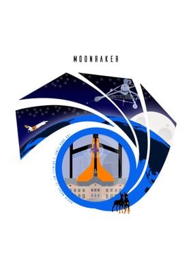 Moonraker poster gunbarell