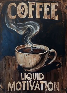 Coffee Liquid Motivation