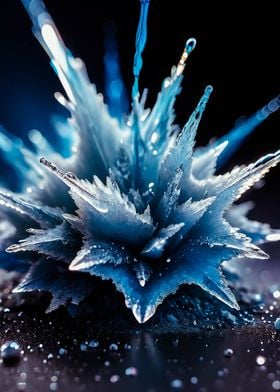 Frozen Sugar Crystal