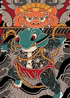 Frog Irezumi