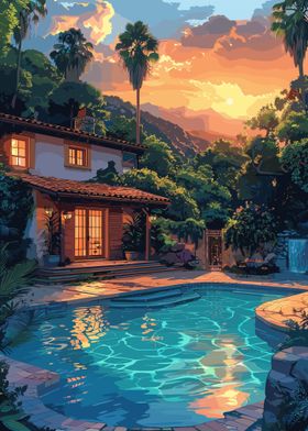 Bali House with pool