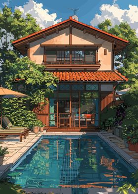Bali House with pool