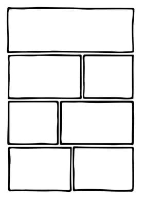 Comic book page layout han