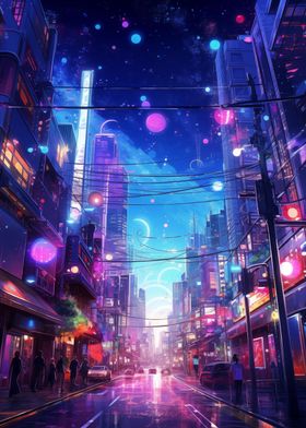 Night City Landscape 