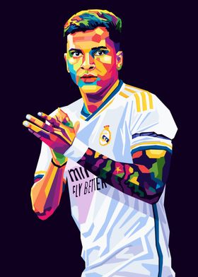 Rodrygo Wpap Pop Art