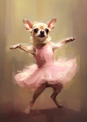 Chihuahua Ballerina