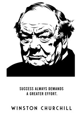 Winston Churchill Success