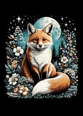 Cottagecore Aesthetic Fox