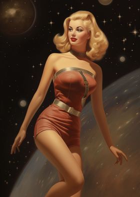 Space Pinup No9