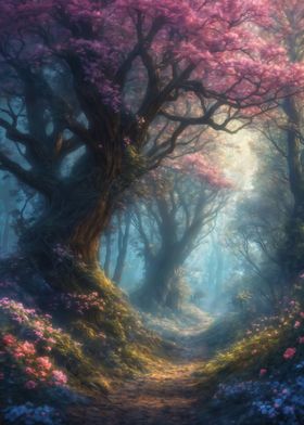 Path in magic forest
