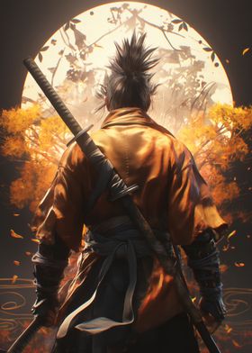 Sekiro Wolf Samurai