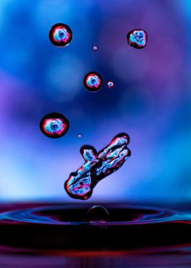 Rosette Nebula Droplets