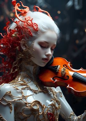 Alien violinist