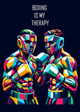 Boxing Is My Therapy wpap