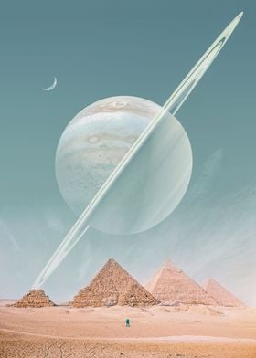 Jupiter Saturn Pyramids