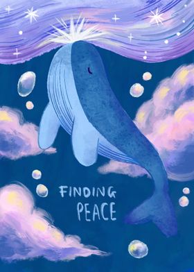 Whale Finding Peace