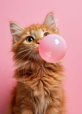 Bubble Gum Kitten