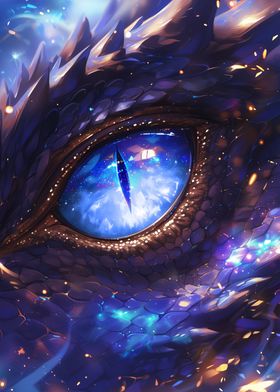 Universe Cosmic Dragon Eye