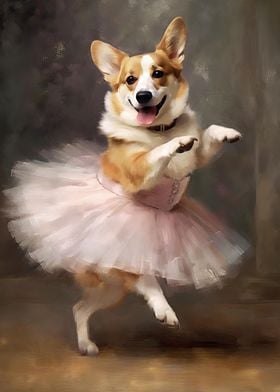 Corgi Ballerina