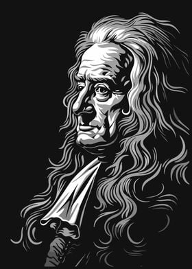 Isaac Newton Portrait